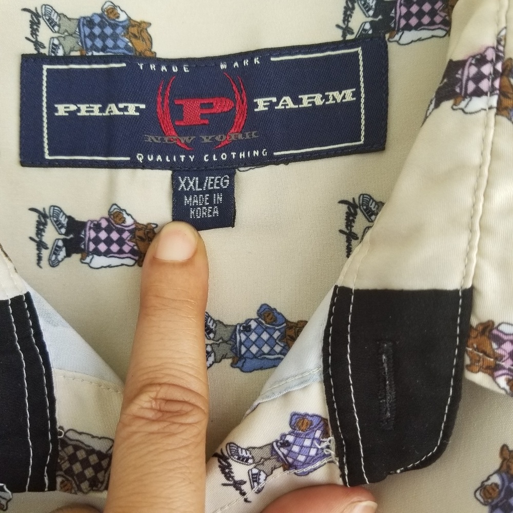 Vintage (retro) Phat Farm shirt - Picture 6 of 8